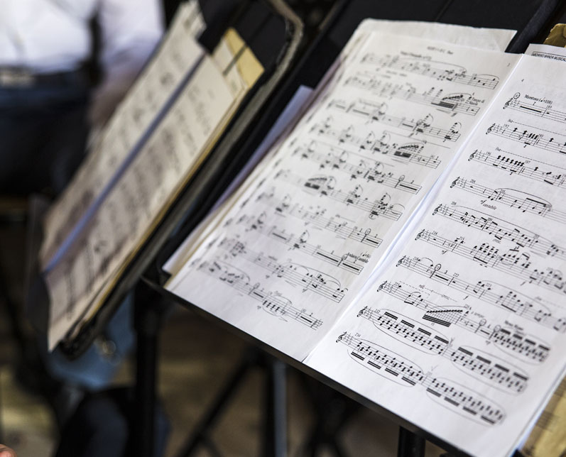 Notenständer höhenverstellbar